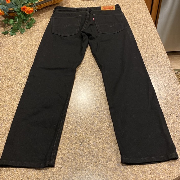 Levi Straus & Co. 505 Black Jeans Tag Says W30 L29 - Picture 13 of 17